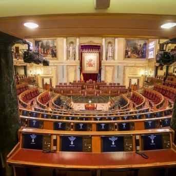 Imagen de archivo del hemiciclo del Congreso de los Diputados | Ricardo Rubio (Europa Press).