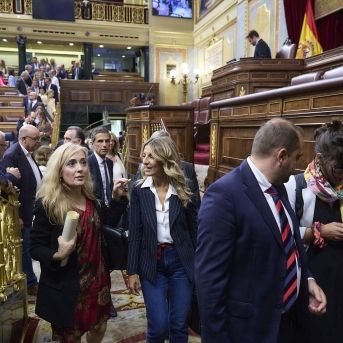 El Congreso vota la reducción de la jornada con una mayoría absoluta de PP, Vox y Junts en contra El Congreso vota la reducción de la jornada con una mayoría absoluta de PP, Vox y Junts en contra