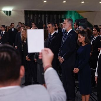 Los Reyes presiden en Valencia el homenaje a las víctimas de la dana, coincidiendo con el primer aniversario de la catástrofe