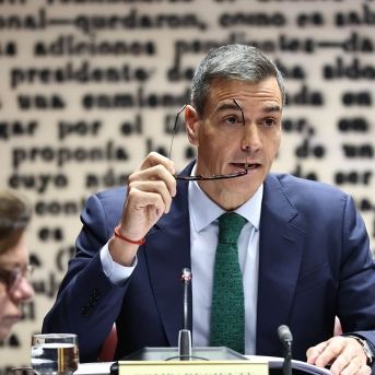 Sánchez comparece en al comisión del Senado sobre el ‘caso Koldo’
