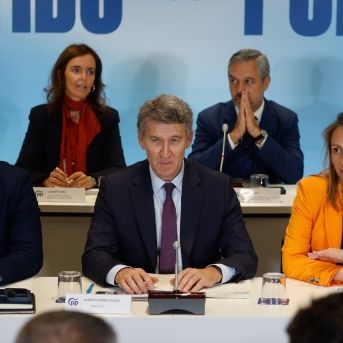 Feijóo presida la reunión del Comité Ejecutivo Nacional del PP
