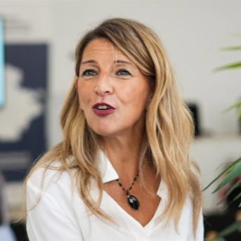 La ministra de Trabajo, Yolanda Díaz. Europa Press.