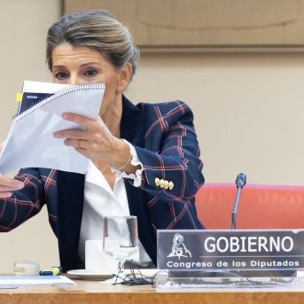 Yolanda Díaz comparece ante la Comisión de Trabajo, Economía Social, Inclusión, Seguridad Social y Migraciones