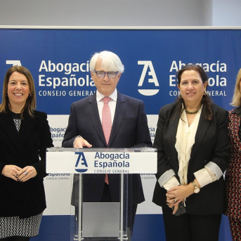 El presidente de la Abogacía respalda la moratoria de los tribunales de instancia y reclama una “monitorización” El presidente de la Abogacía respalda la moratoria de los tribunales de instancia y reclama una “monitorización”