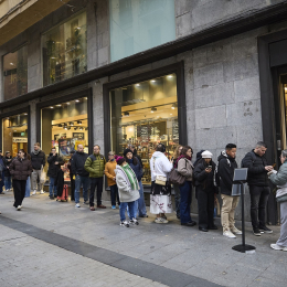 En 115 años de historia, la administración de Doña Manolita ha repartido 80 grandes premios de la Lotería de Navidad. Jesús Hellín/Europa Press.