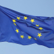 Imagen de archivo de la bandera de la UE.