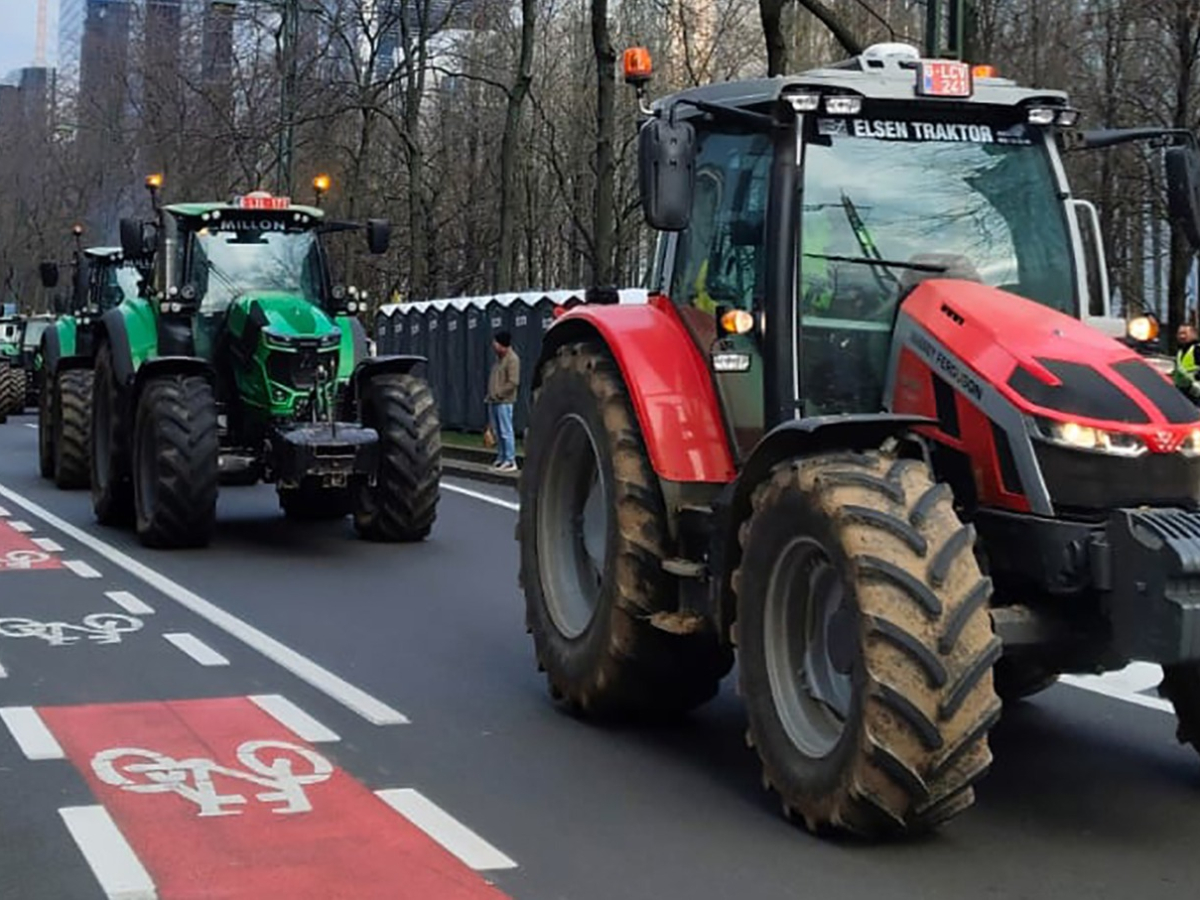 Tractores en las calles de Bruselas | JARC-COAG