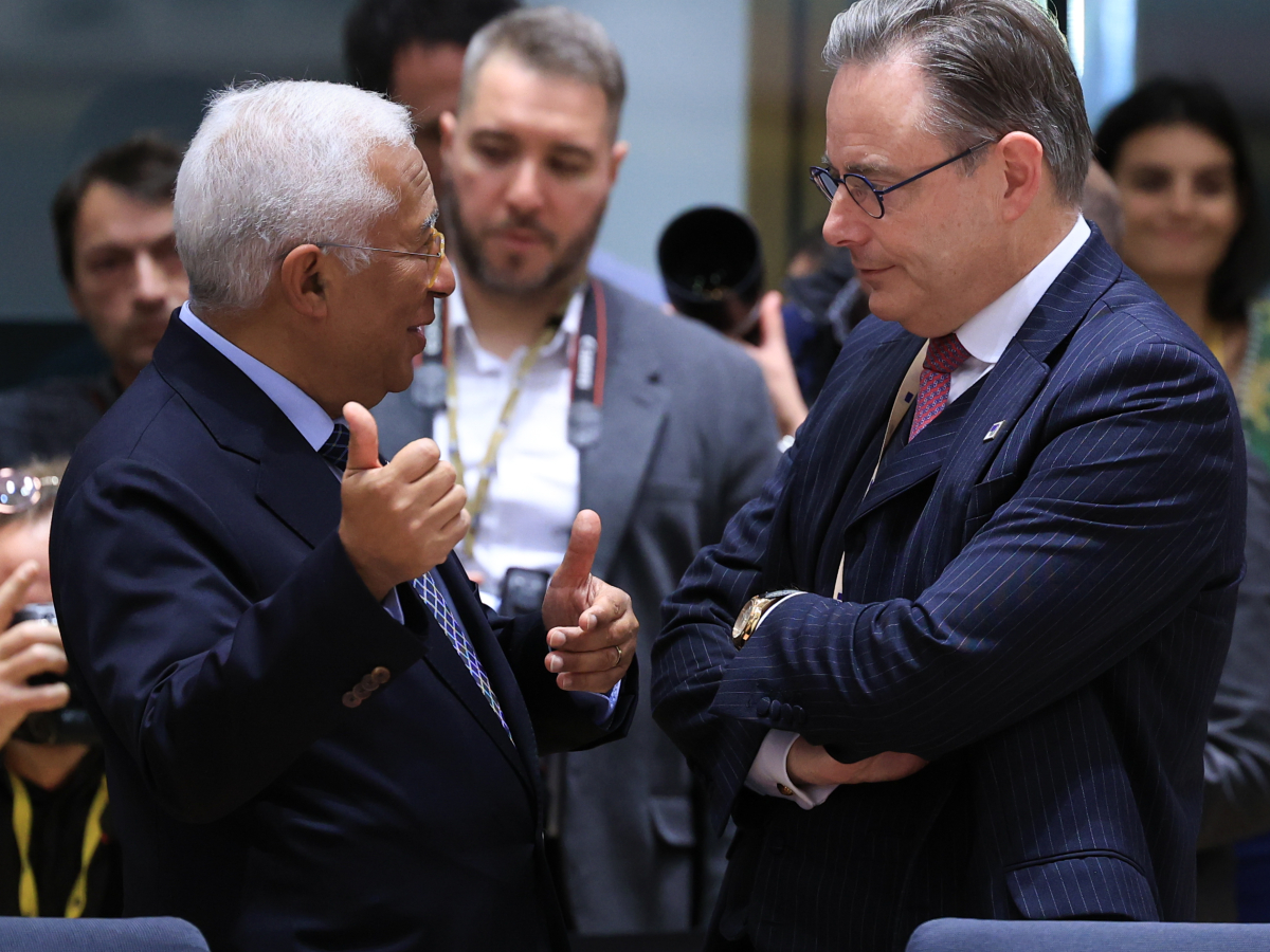 Antonio Costa y Bart de Wever 