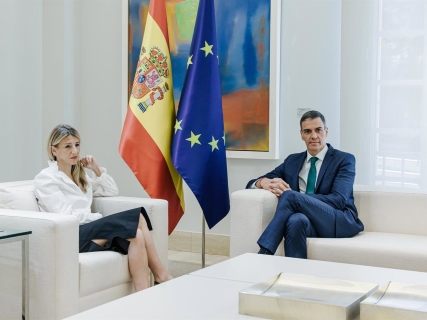 Sumar ve provechosa la reunión entre Sánchez y Díaz, que subrayó la gravedad del momento y la crisis en el Gobierno
