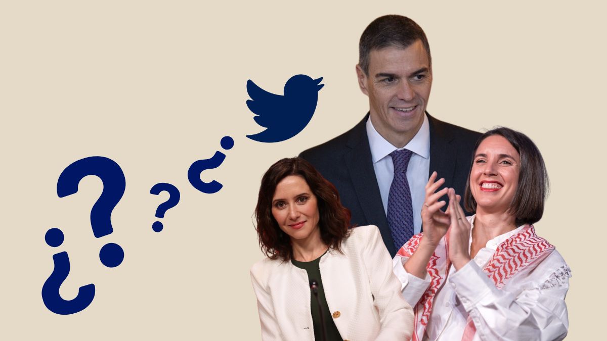 Estos son los políticos con más fuerza en redes sociales según la 'app' Poder Digital. Ilustración: Demócrata.