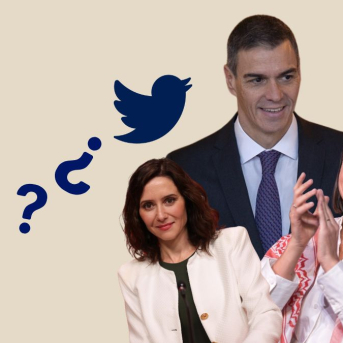 Estos son los políticos con más fuerza en redes sociales según la 'app' Poder Digital. Ilustración: Demócrata.