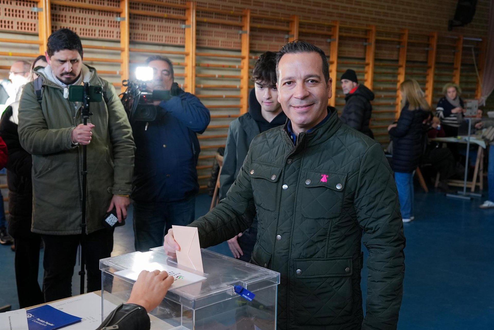 Fernández Calle (Vox) espera que estas elecciones marquen el inicio del cambio que precisa Extremadura y España