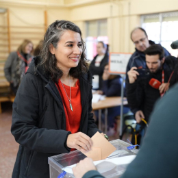 Irene de Miguel llama a llenar las urnas con votos de esperanza, memoria, futuro y ambición por una Extremadura mejor