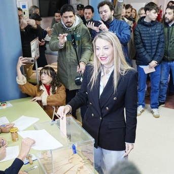 Guardiola anima a votar con libertad e ilusión para llenar las urnas de Extremadura de esperanza y dignidad