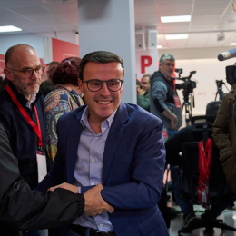 Miguel Ángel Gallardo, en su comparecencia tras la jornada electoral