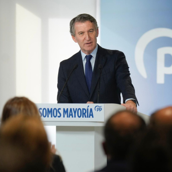Feijóo interviene en la última Junta Directiva Nacional del PP del año Feijóo interviene en la última Junta Directiva Nacional del PP del año