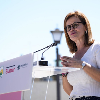 Sumar Andalucía elige a su coordinadora regional, Esperanza Gómez, como número uno de Por Andalucía por Cádiz