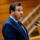 El ministro de Transportes y Movilidad Sostenible, Óscar Puente, interviene durante una sesión plenaria en el Senado, a 2 de diciembre de 2025, en Madrid (España).  Ricardo Rubio - Europa Press