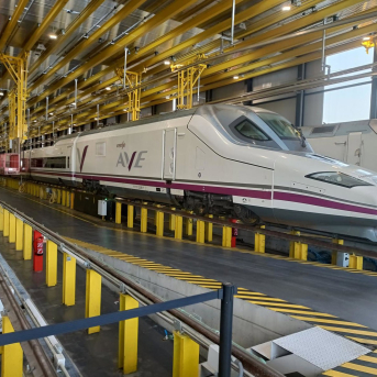 Archivo - Taller de Renfe en Fuencarral EUROPA PRESS - Archivo