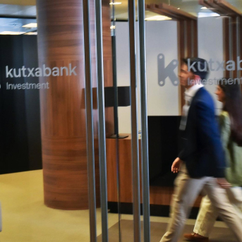 Archivo - Oficina de Kutxabank Investment KUTXABANK - Archivo Archivo - Oficina de Kutxabank Investment KUTXABANK - Archivo