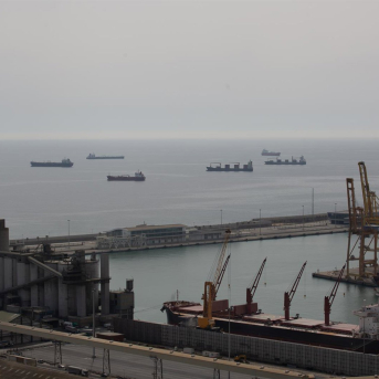 Archivo - Vista general del muelle de descarga del Puerto de Barcelona, en Cataluña (España), a 1 de abril de 2021. David Zorrakino - Europa Press - Archivo Archivo - Vista general del muelle de descarga del Puerto de Barcelona, en Cataluña (España), a 1 de abril de 2021. David Zorrakino - Europa Press - Archivo
