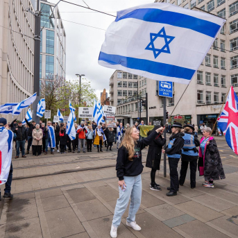 Archivo - Una marcha a favor de Israel en Mánchester Europa Press/Contacto/Gary Roberts - Archivo Archivo - Una marcha a favor de Israel en Mánchester Europa Press/Contacto/Gary Roberts - Archivo