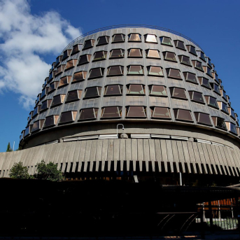 Archivo - Edificio del Tribunal Constitucional, a 30 de septiembre de 2022, en Madrid (España).  Carlos Luján - Europa Press - Archivo