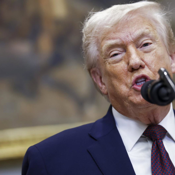 El presidente de Estados Unidos, Donald Trump. Will Oliver - Pool via CNP / Zuma Press / Contacto