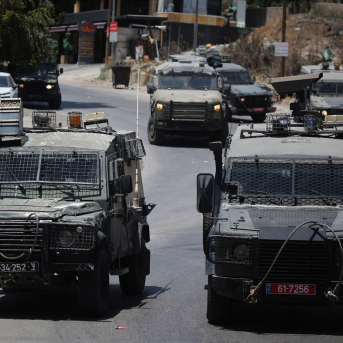 Imagen de archivo de vehículos del Ejército de Israel. Mohammed Nasser/APA Images via Z / DPA Imagen de archivo de vehículos del Ejército de Israel. Mohammed Nasser/APA Images via Z / DPA