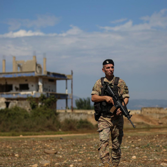 Imagen de archivo de un militar libanés. Marwan Naamani/Dpa Imagen de archivo de un militar libanés. Marwan Naamani/Dpa