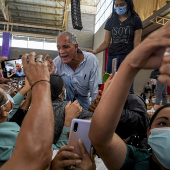El candidato presidencial de Honduras por el Partido Nacional. Nasry Asfura Europa Press/Contacto/Camilo Freedman