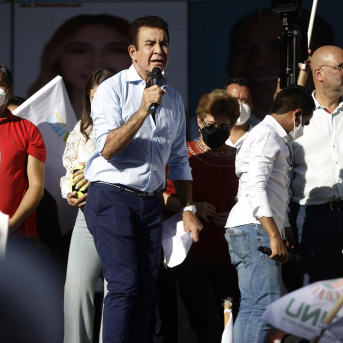 El candidato a la Presidencia de Honduras por el Partido Liberal, Salvador Nasralla Europa Press/Contacto/Milo Espinoza