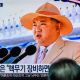 El líder de Corea del Norte, Kim Jong Un, durante un discurso televisado en Corea del Sur (archivo) Europa Press/Contacto/Kim Jae-Hwan