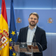 El diputado de Sumar Alberto Ibáñez durante una rueda de prensa, en el Congreso de los Diputados, a 9 de diciembre de 2025, en Madrid (España). Ananda Manjón - Europa Press