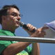 Flávio Bolsonaro, hijo del expresidente Jair Bolsonaro, durante una manifestación en Rio de Janeiro, Brasil, en agosto de 2025 (archivo) Europa Press/Contacto/Saulo Angelo
