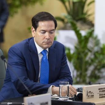 El secretario de Estado estadounidense, Marco Rubio Europa Press/Contacto/Nick Iwanyshyn El secretario de Estado estadounidense, Marco Rubio Europa Press/Contacto/Nick Iwanyshyn