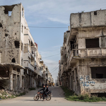 Vista general de una calle en la ciudad de Homs, en Siria (archivo) Europa Press/Contacto/Sally Hayden