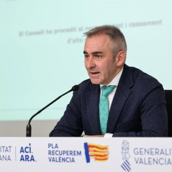 El l portavoz del Consell y conseller de Agricultura, Agua, Ganadería y Pesca, Miguel Barrachina GVA