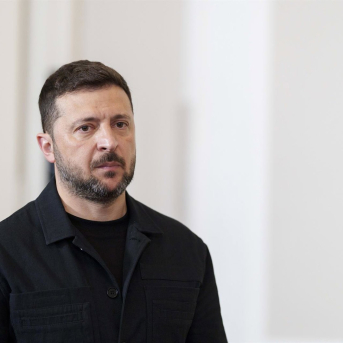 El presidente de Ucrania, Volodimir Zelenski. Europa Press/Contacto/Andreas Stroh