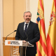 El presidente de Aragón, Jorge Azcón, durante una rueda de prensa, en el Edificio Pignatelli, a 15 de diciembre de 2025, en Zaragoza, Aragón (España).  Ramón Comet - Europa Press