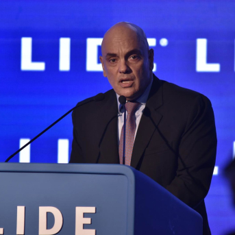 El juez del Tribunal Supremo de Brasil Alexandre de Moraes. Europa Press/Contacto/Saulo Angelo