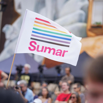 Acto de campaña de la coalición Sumar en Vitoria Gasteiz. Iñaki Berasaluce - Europa Press