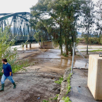 Río Guadalhorce a su paso por Cártama (Málaga) tras el temporal EUROPA PRESS/ÁLEX ZEA Río Guadalhorce a su paso por Cártama (Málaga) tras el temporal EUROPA PRESS/ÁLEX ZEA
