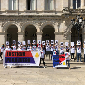 Concentración para reclamar justicia para Diego Bello PLATAFORMA JUSTICIA PARA DIEGO Concentración para reclamar justicia para Diego Bello PLATAFORMA JUSTICIA PARA DIEGO