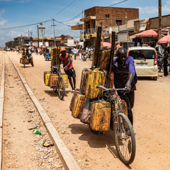 Imagen de archivo de residentes de la ciudad congoleña de Uvira Europa Press/Contacto/Zanem Nety Zaidi