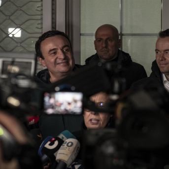 El primer ministro de Kosovo, Albin Kurti  Europa Press/Contacto/Matteo Placucci