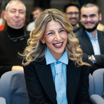 La vicepresidenta segunda y ministra de Trabajo y Economía Social, Yolanda Díaz. Ananda Manjón - Europa Press La vicepresidenta segunda y ministra de Trabajo y Economía Social, Yolanda Díaz. Ananda Manjón - Europa Press