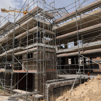 Viviendas en construcción. Eduardo Parra - Europa Press
