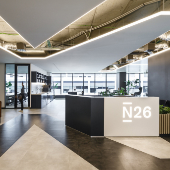 Oficinas de N26. MARCELA GRASSII