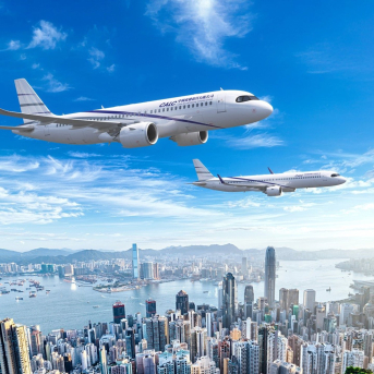 El proveedor chino CALC encarga 30 aviones Airbus A320neo. AIRBUS